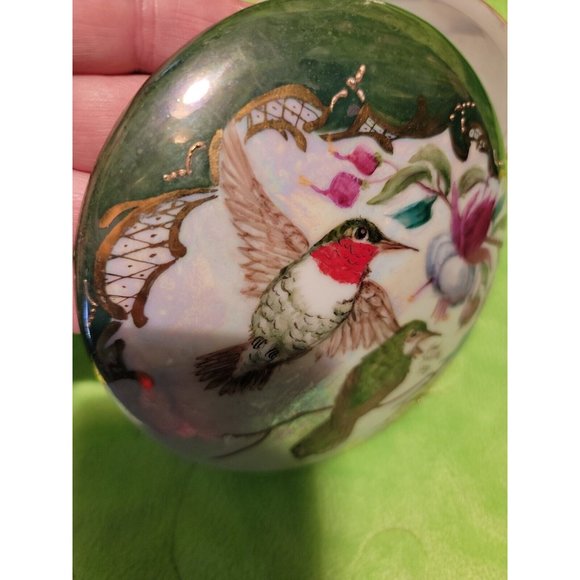 Gayl Smith Hand Painted Trinket Box 1993 - Picture 7 of 9